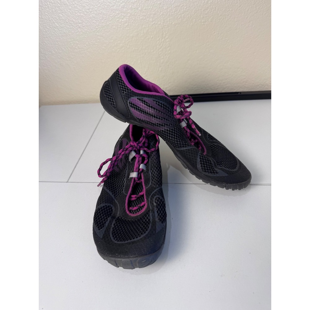 Merrell Bare Access Arc 2 Women Size 9 Black Purple Minimalist Running Shoes
